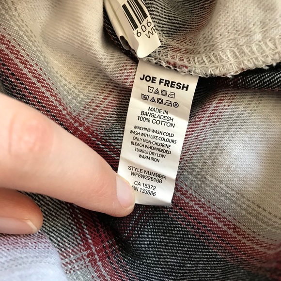 ✨3 for 15✨Plaid Flannel Cropped Shirt - Picture 6 of 7